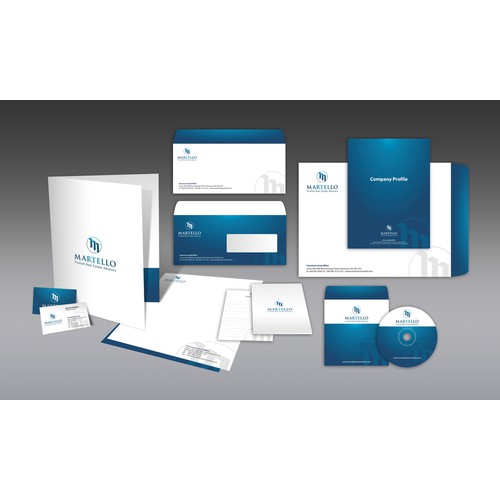 Design new stationary and business cards for one of Western Canada's largest real estate firms