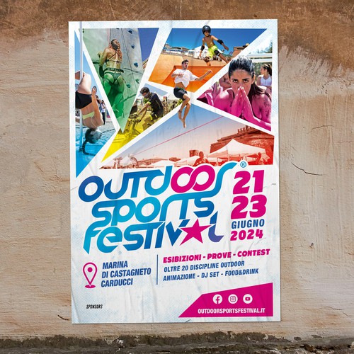 Outdoor Sports Festival Poster