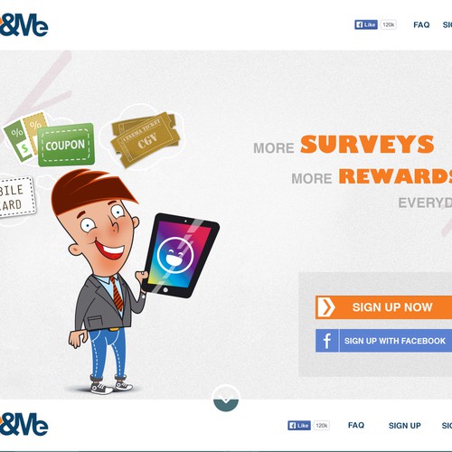 Character design for the survey site