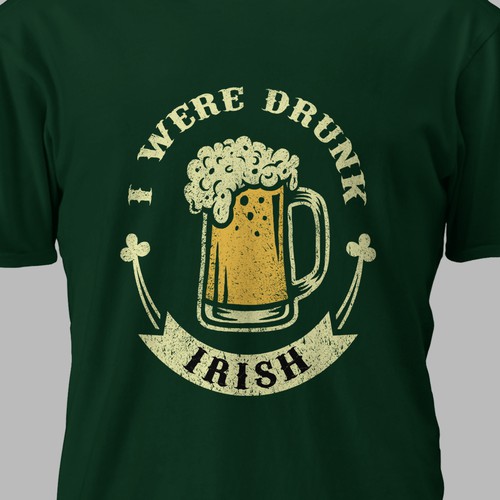  VINTAGE STYLE IRISH THEME TEES