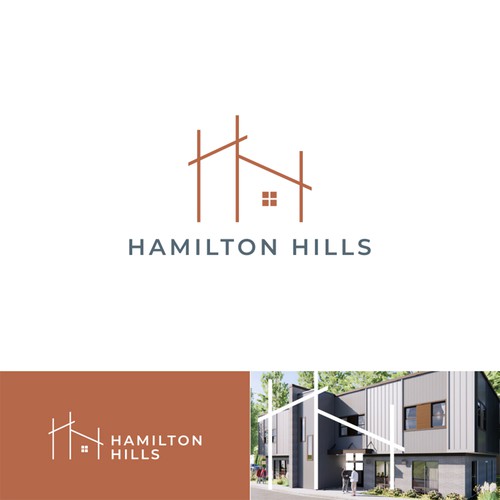 Hamilton Hills Real Estate Logo Design