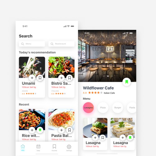 Find restaurants