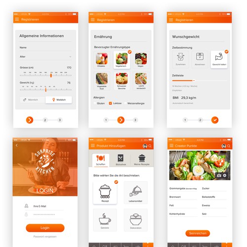 Diet Mobile app