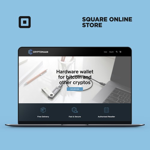 Square Online Store For Cryptomaan