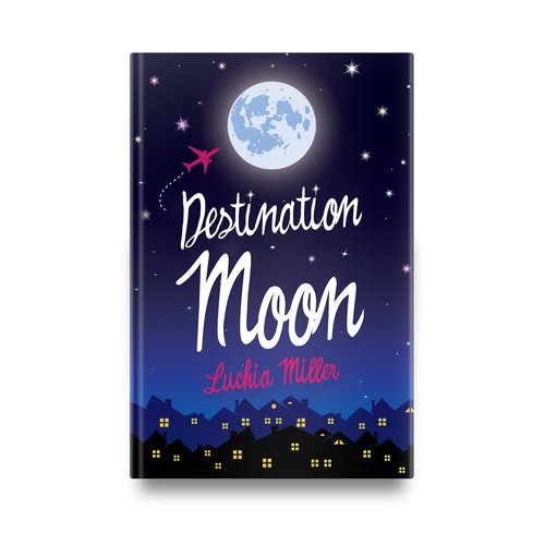 Book cover for "Destination Moon"