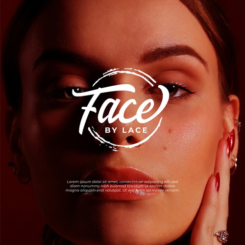 face by lance logo design 