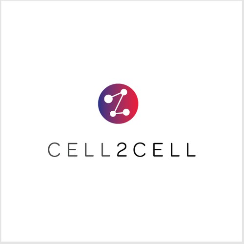 Colourful logo for animal cell product