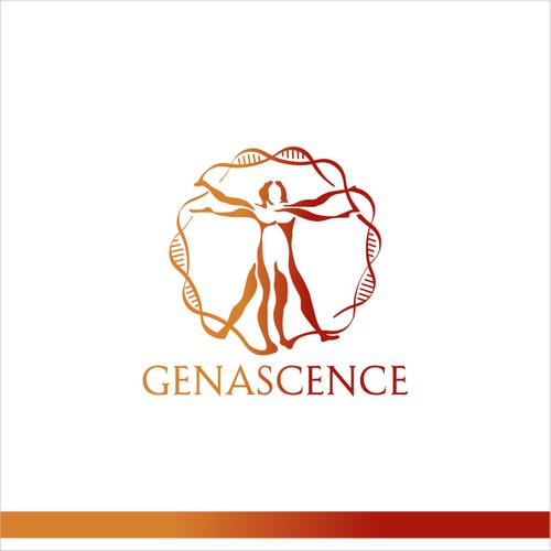 Modern logo for a biotech gene therapy company