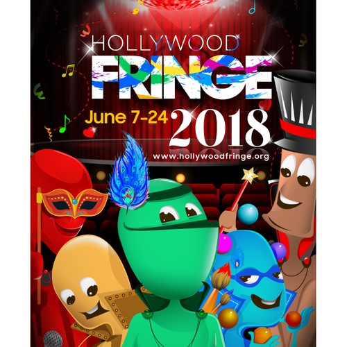 Poster for Hollywood Fringe 2018