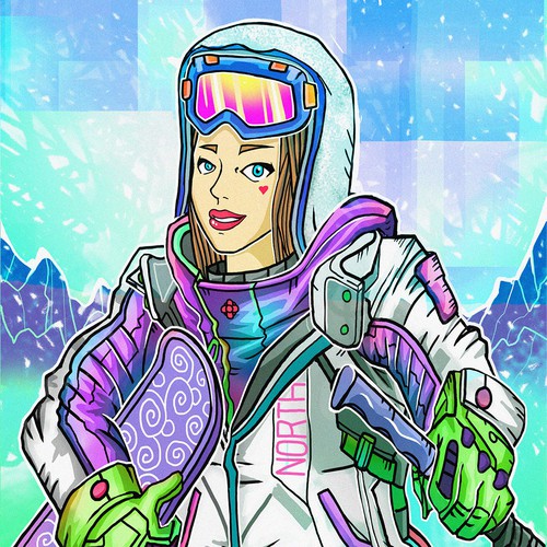 girl version of nft art entry