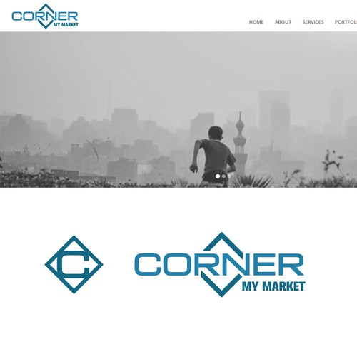 Logo for business website hosting and internet marketing