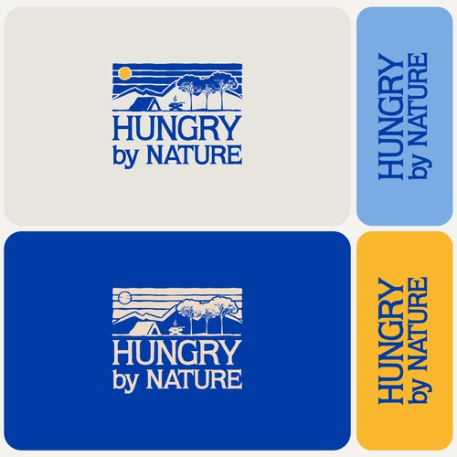 Hungry By Nature logo design