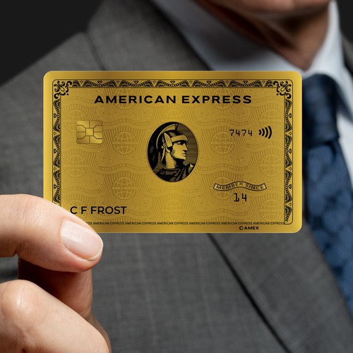 American Express AMEX Style card design