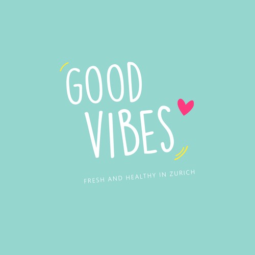 Logo concept for GOOD VIBES Zurich 
