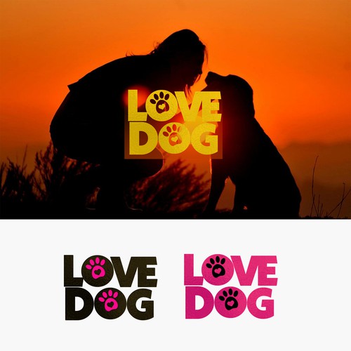 Design my Love Dog Logo 