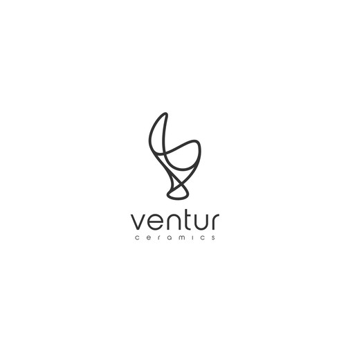 Unique logo Ventur Ceramics