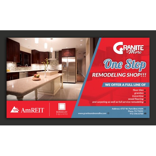 Create an ad for Granite and More
