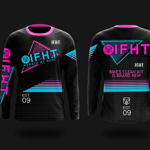 VHS Inspired Mountain Bike Jersey