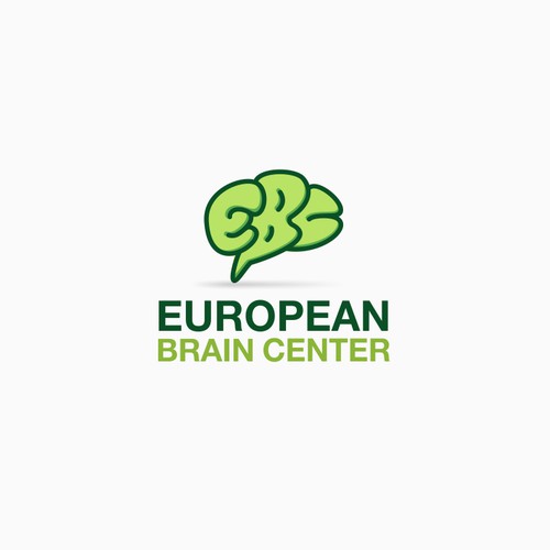 Lettermark logo for European Brain Center