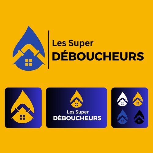Bold Logo Concept for Plumbing Brand