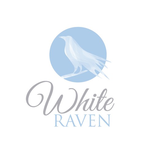 White raven logo