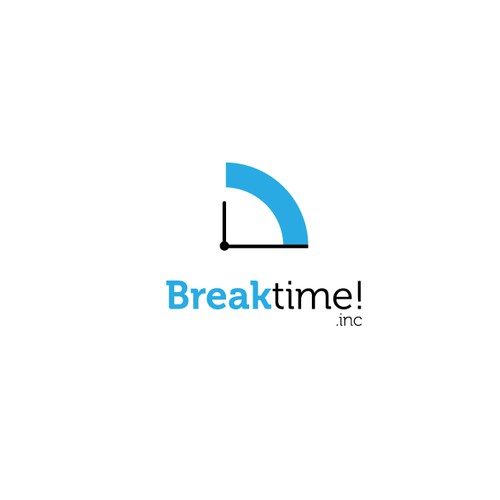 Breaktime logo concept.