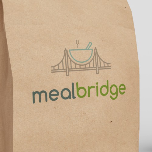 Clean and Simple Concept Logo for MealBridge!