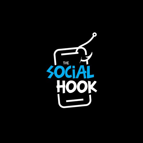 Social Hook Logo Design