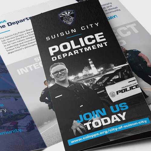 Suisun City Police Department Tri-Fold Brochure