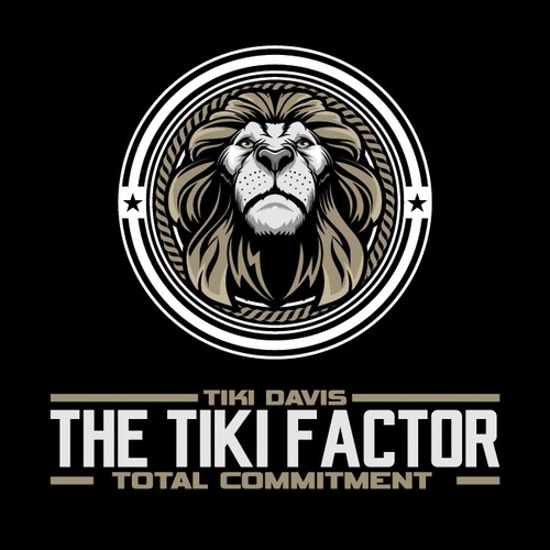 LION HEAD VECTOR FOR THE TIKI FACTOR 