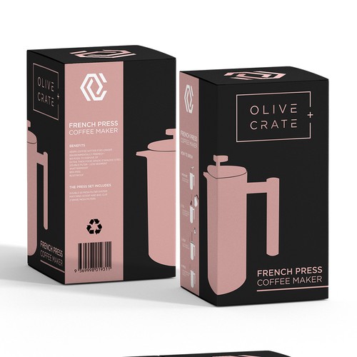 Packaging concept for OLIVE CRATE +