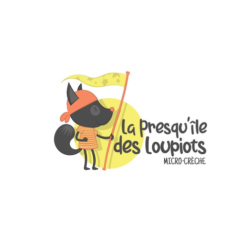 Concept de logo pour une micro-crèche