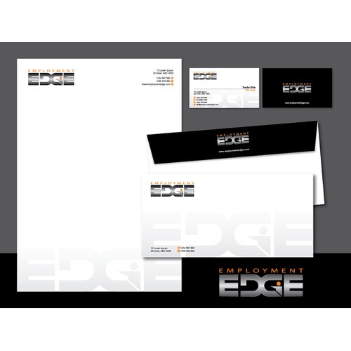 Create the next stationery for Employment Edge