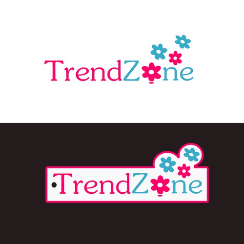 hangtag for trend zone  (cool and current)