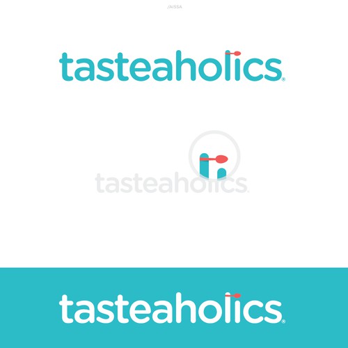 tasteaholics - Logo Concept 2