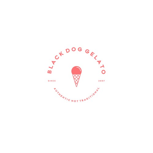 BLACK DOG GELATO - Concept 01