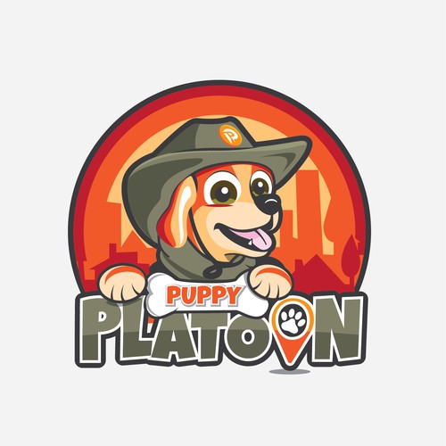 Mascot Logo Concept Puppy