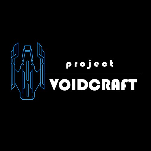 logo concept for Project Voidcraft game 