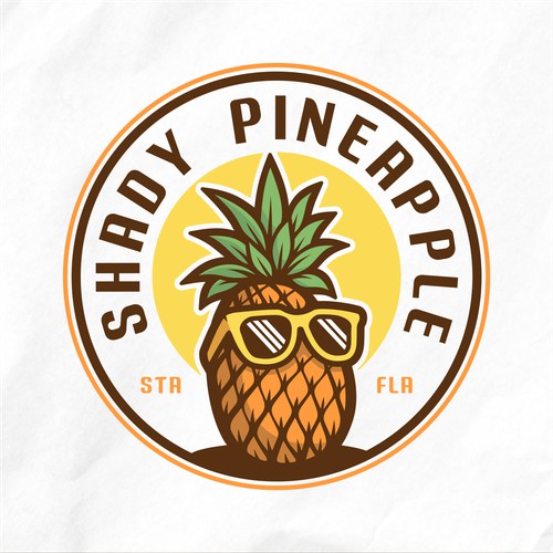 Shady Pineapple Logo