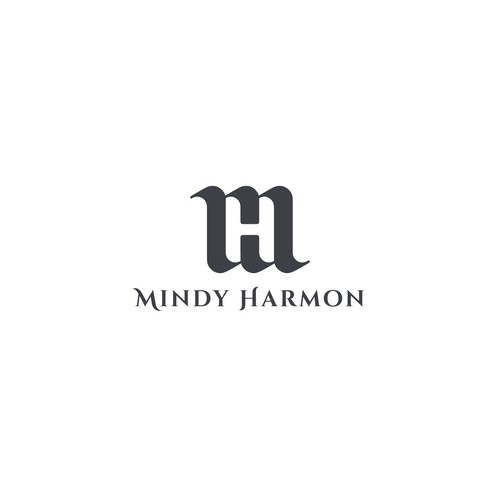 Luxury Fashion Logo Initial MH