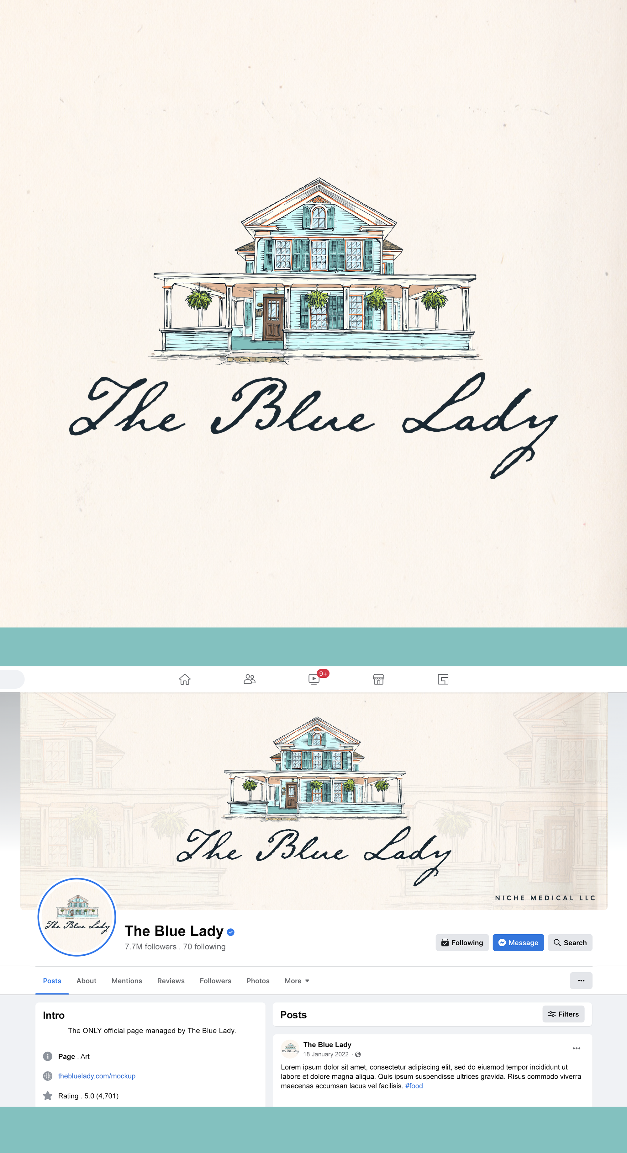 Design a beauty sign for a 1850s vintage home, 1 block from CT shoreline waters.