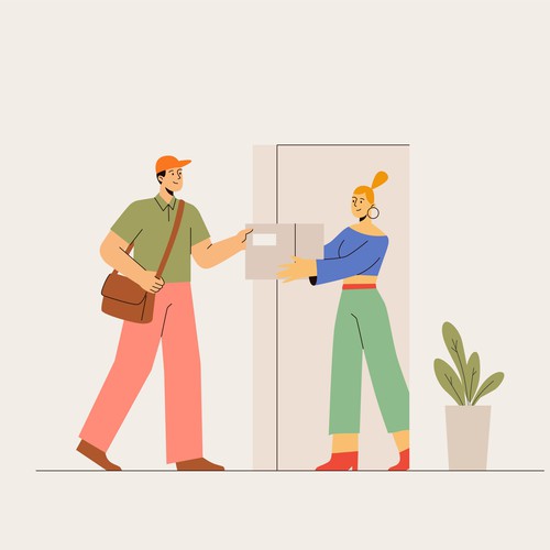 Delivery illustration