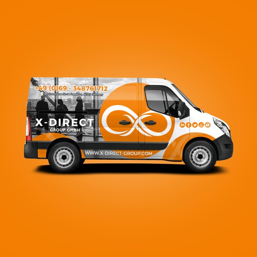 X-Direct Van Wrap