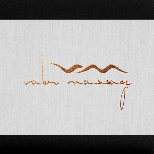 Logo for massage salon.