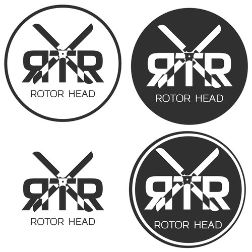 Badass Logo for Helicopter pilots