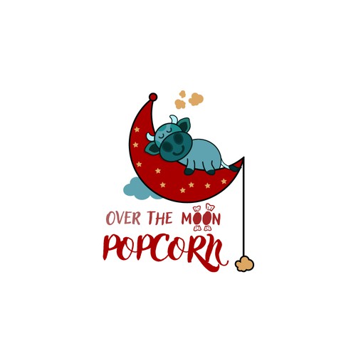 Logo design for Popcorn gourmet store.