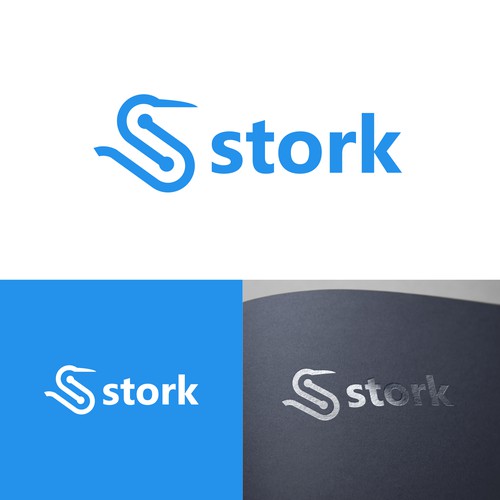 Stork Logo Design