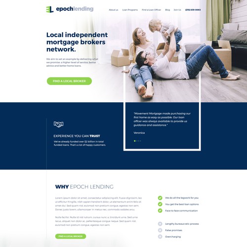 Corporate Mortgage Website