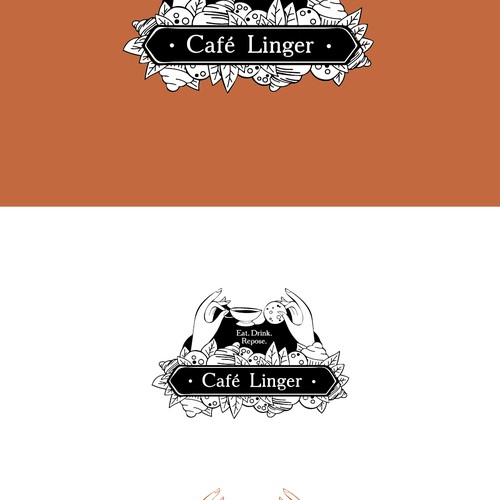 Logo concept for cafe