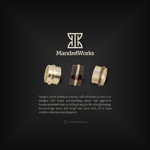 Mandrel Works Logo Design